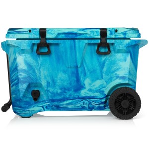 Bru Mate BrüTank 55-Quart Rolling Cooler Blue | CA_BRU84286