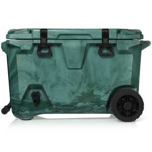 Bru Mate BrüTank 55-Quart Rolling Cooler Olive | CA_BRU14390