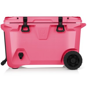 Bru Mate BrüTank 55-Quart Rolling Cooler Pink | CA_BRU47573