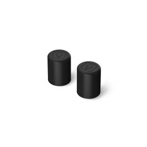 Bru Mate Magnetic Straw Cover 2-Pack Black | CA_BRU28687