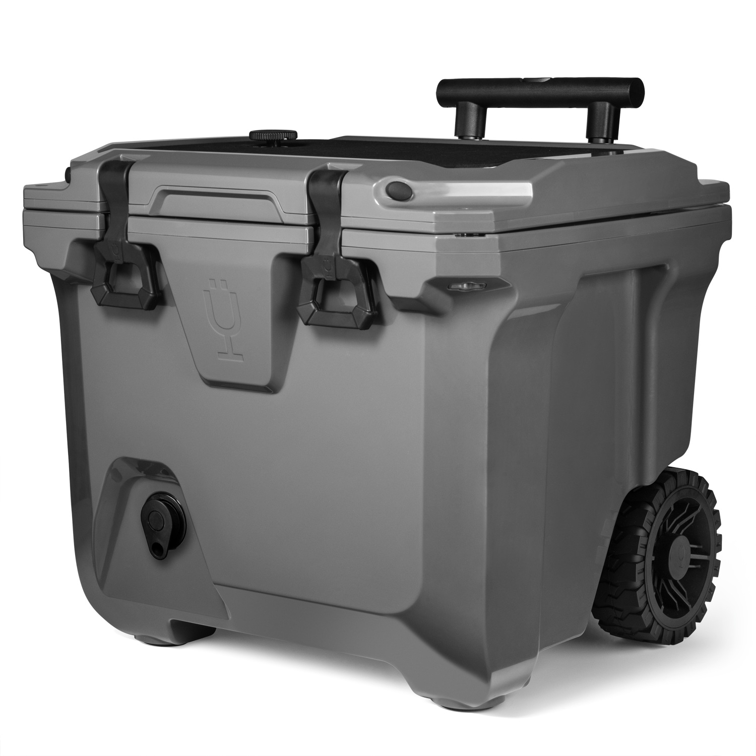 Bru Mate BrüTank 35-Quart Rolling Cooler Grey | CA_BRU33252