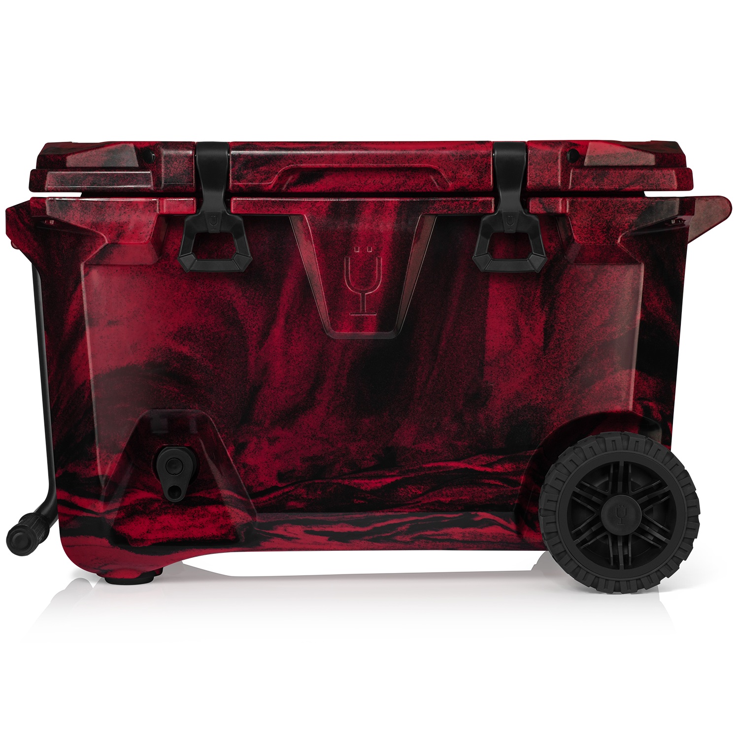 Bru Mate BrüTank 55-Quart Rolling Cooler Red / Black | CA_BRU41472