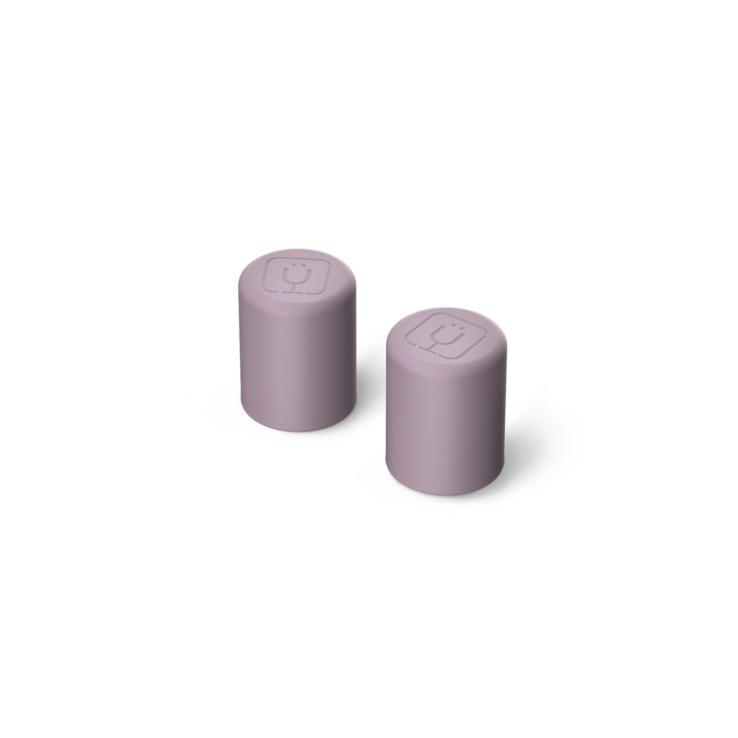 Bru Mate Magnetic Straw Cover 2-Pack Purple | CA_BRU90713